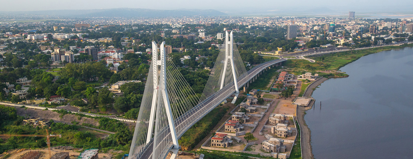 Brazzaville&#039;s La corniche sud